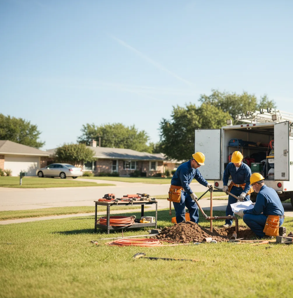 Sewer Line Repair in Wellsville, NY